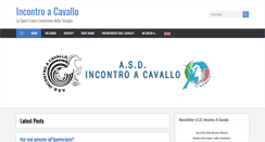 Desktop Screenshot of incontroacavallo.it